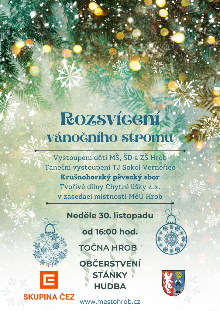 Rozsvícení vánočního stromu 2025