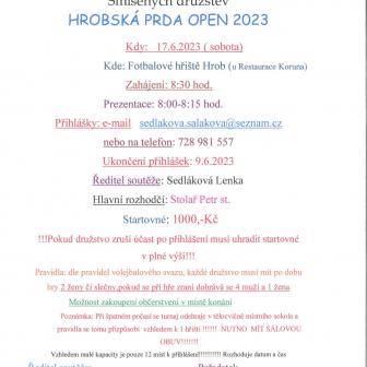 Hrobská Prda Open 2023